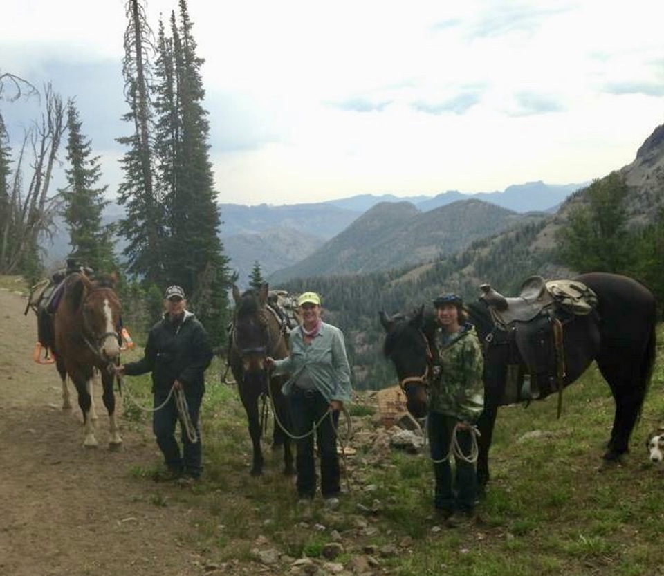 Sisterhood Of The Outdoors Elk Camps summer trip 2013 Elk Pack Trip