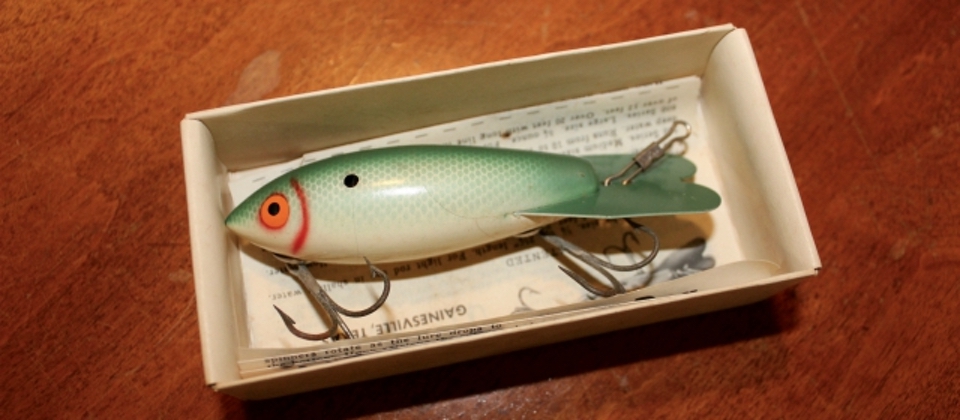 vintage lure recreational fishing