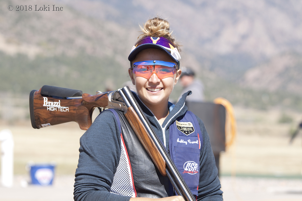 Ashley Carroll Olympic shooting range 18