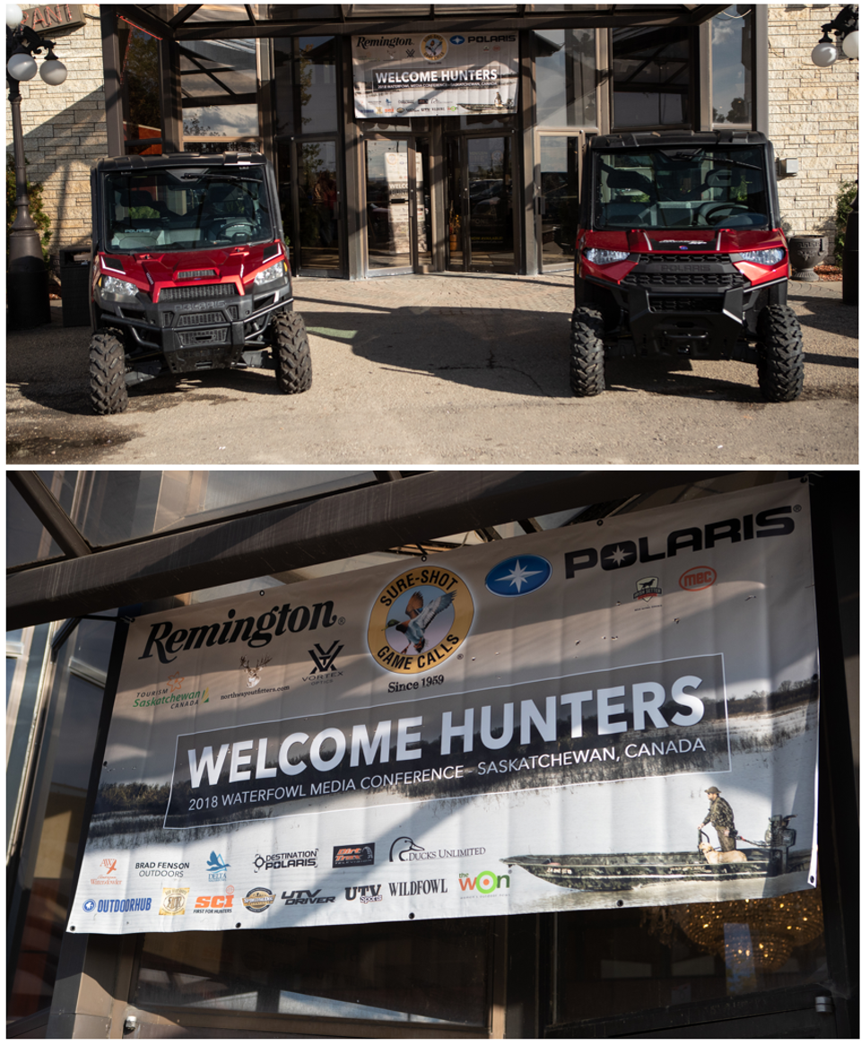 Hollis Lumpkin Media Hunt Welcome Hunters 2018 Waterfowl Media Hunt in Saskatchewan