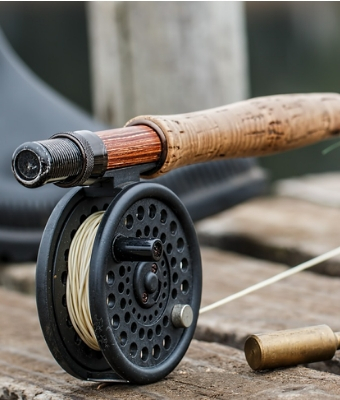 fly fishing spool feature