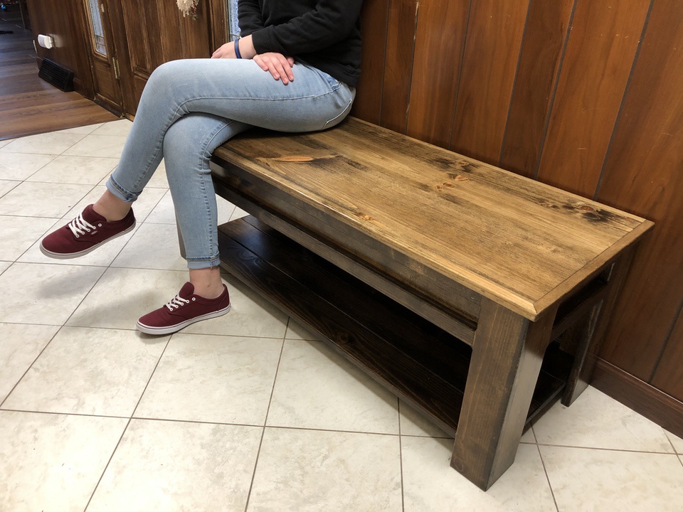 Liberty Concealment Hall Bench