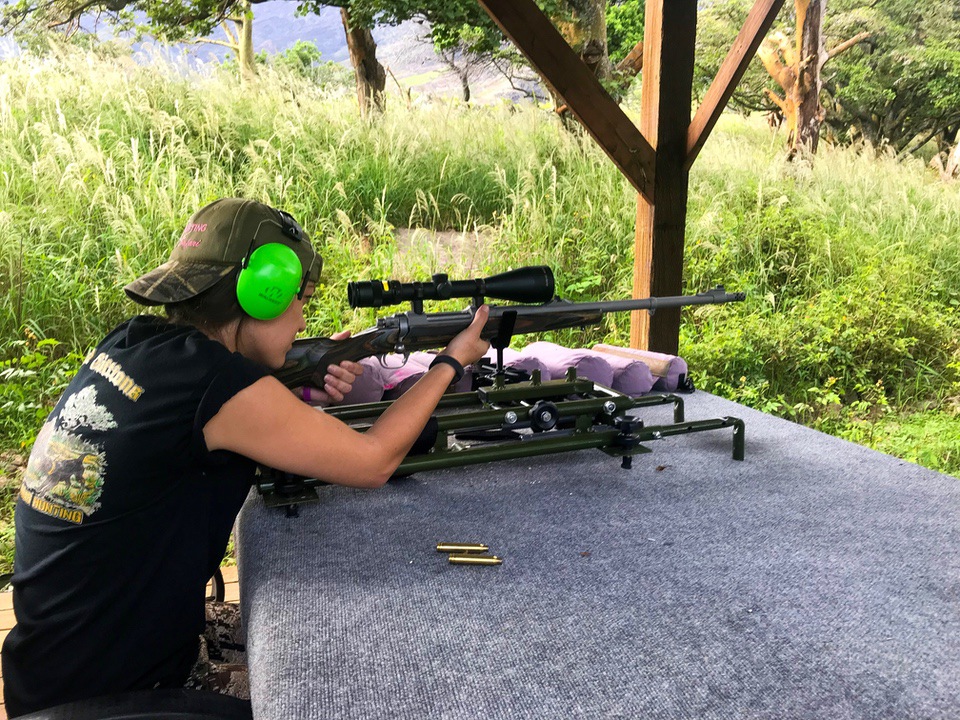 Emily Ruger 300 Win Mag shooting
