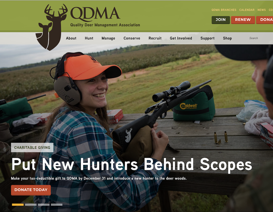 Quality Deer Management Association Outdoor Wildlife Organizations