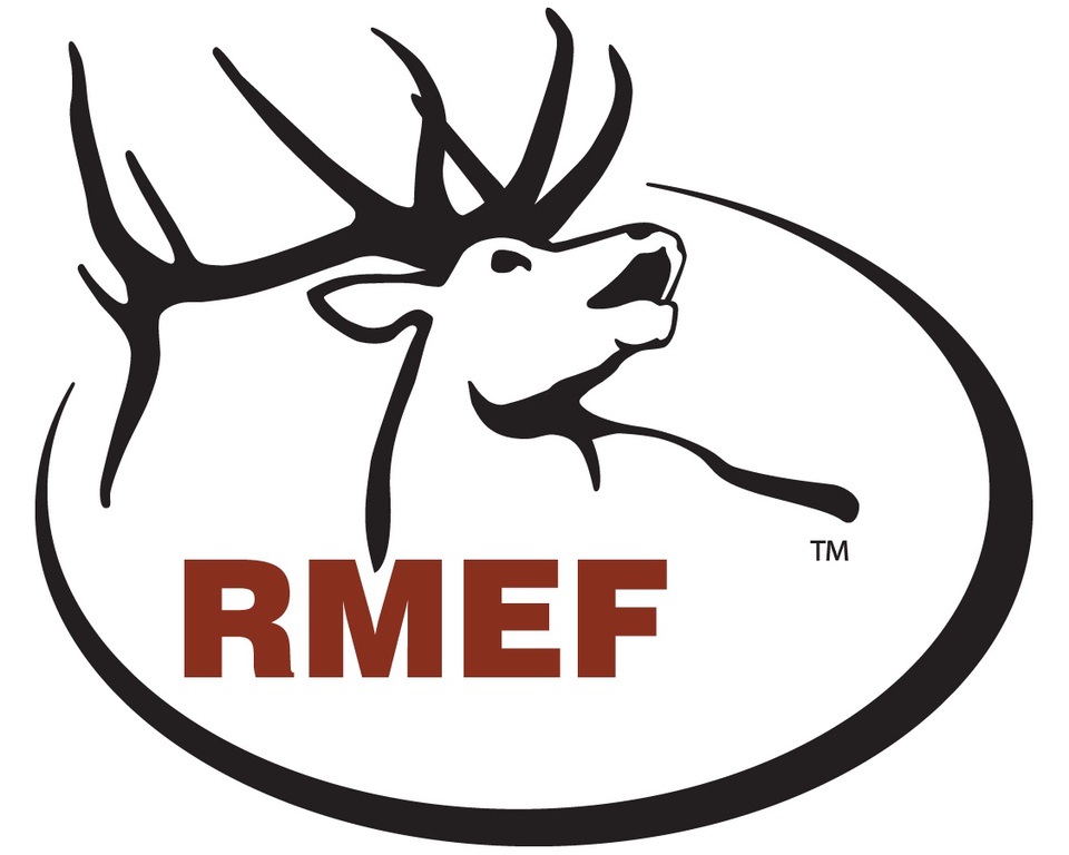 Rocky Mountain Elk Foundation logo RMEF Outdoor Wildlife Organizations