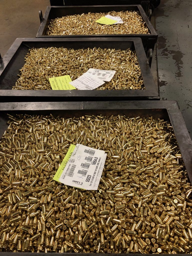 Remington Ammunition plant bins