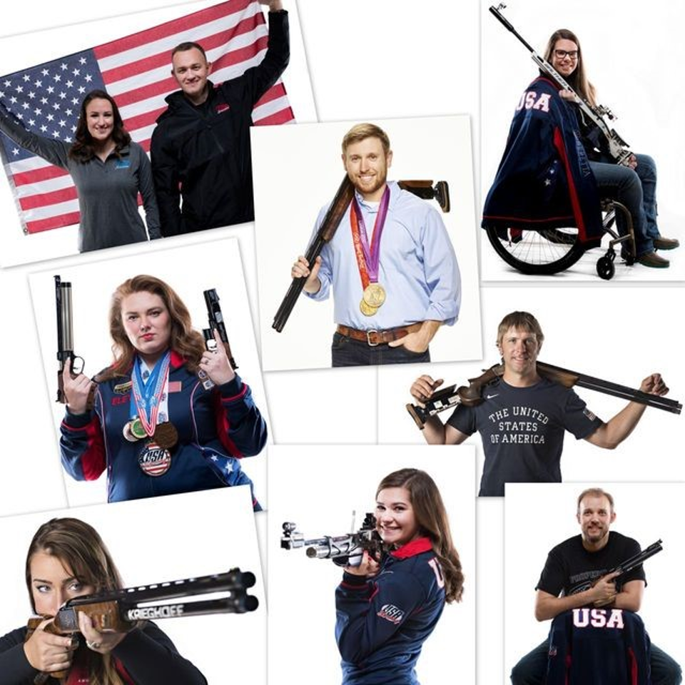 Shooting USA athletes