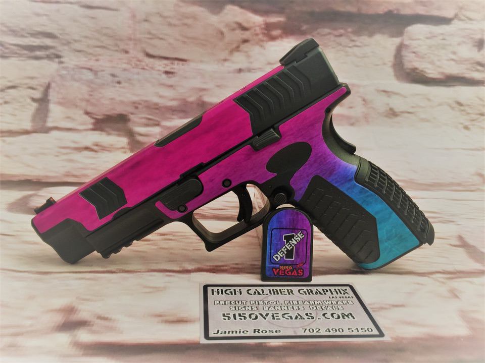 Springfield XDM 4.5 - Pink Ombre