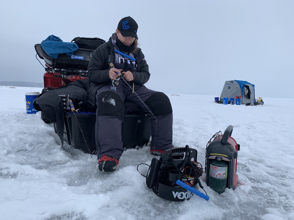 WIAP ice fishing