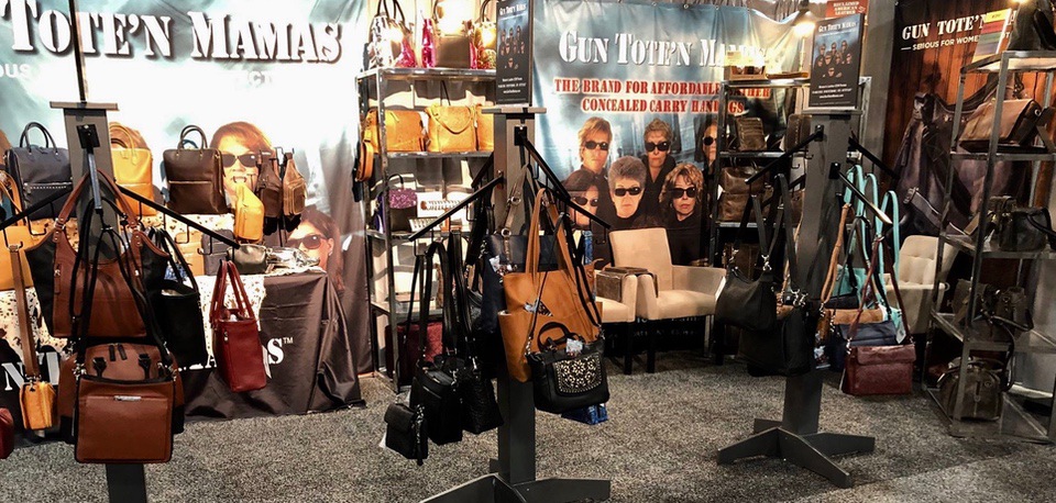 GTM CCW Purse SHOT Show Booth Claudia Chisholm