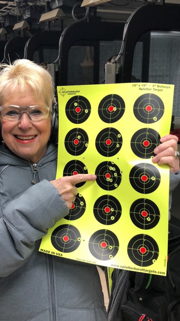 Nancy Friedman target practice nov 2018