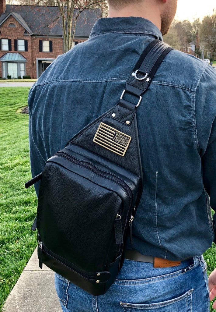 Sling Backpack GTM-108 back view Richardson