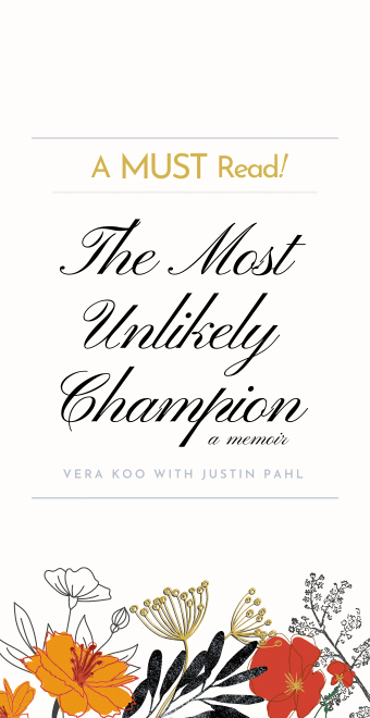 Vera Koo The Most Unlikely Champion is the story of a petite Chinese-American woman, wife, mother and grandmother and her run to the top as a world title holder in the sport of Action Pistol Shooting.