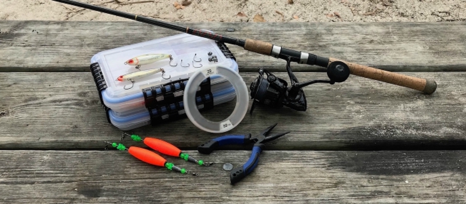 Fishing Basics For Beginners tackle box Fishing equipment
