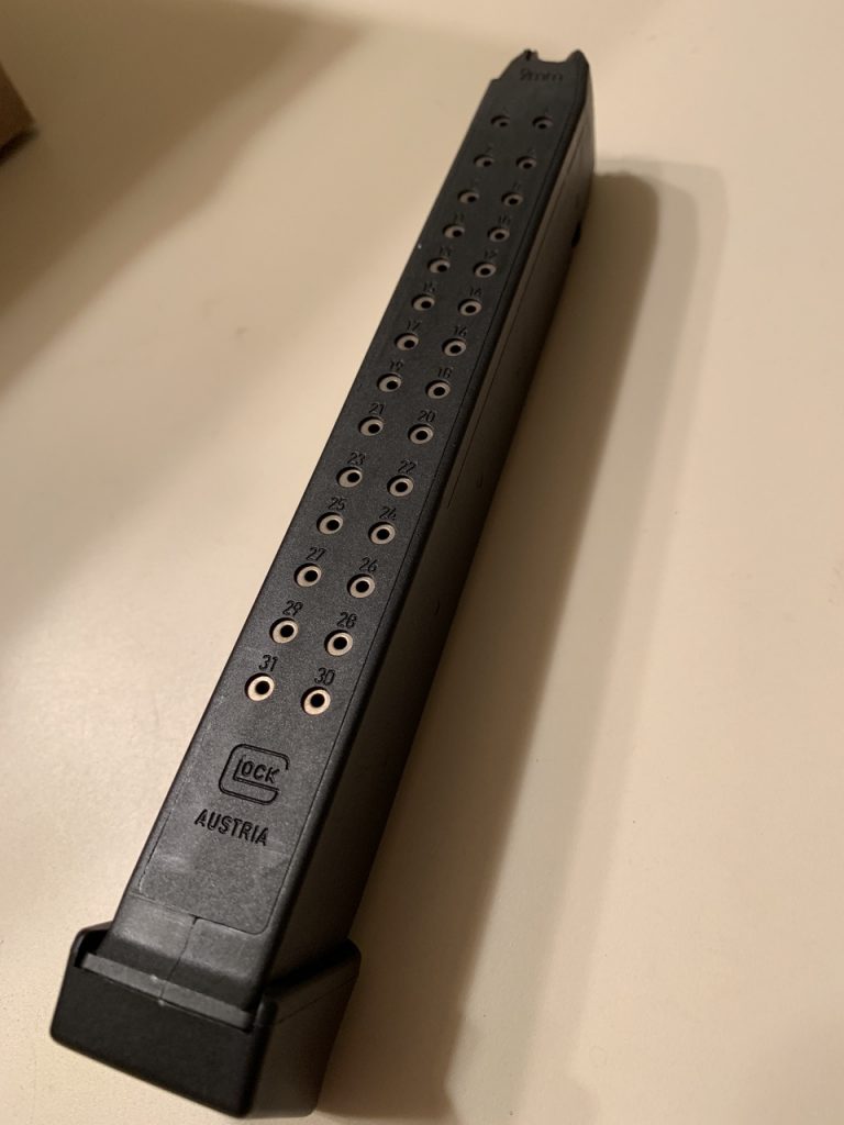 Glock 33 Round Magazine