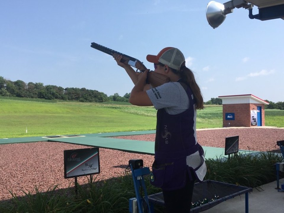 Makayla Scott Shooting International Trap1 Bunker Trap Shotgun Sports