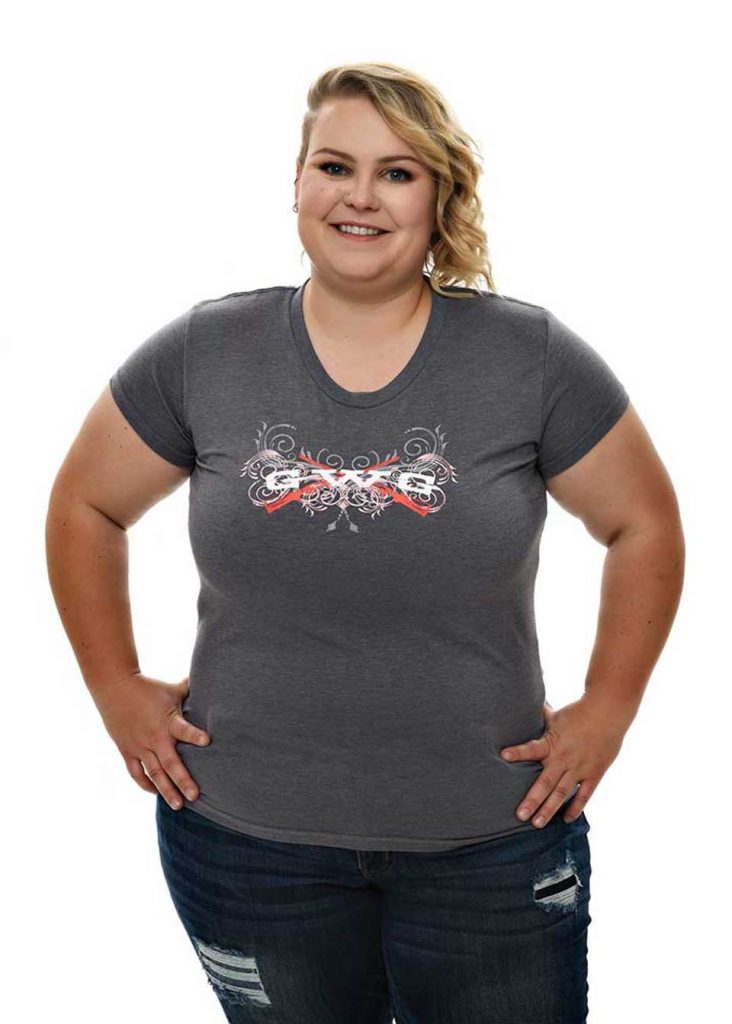 GWG peacemaker tee Girls with Guns Clothing
