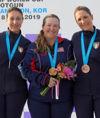 Kim Rhode wins Korea