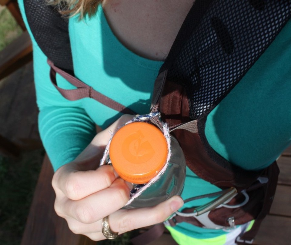 Attach a Water Bottle to Your Backpack Strap