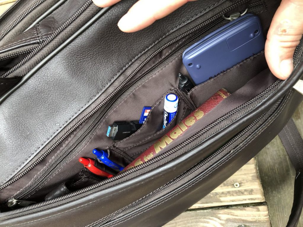 GTM-155 briefcase filled up