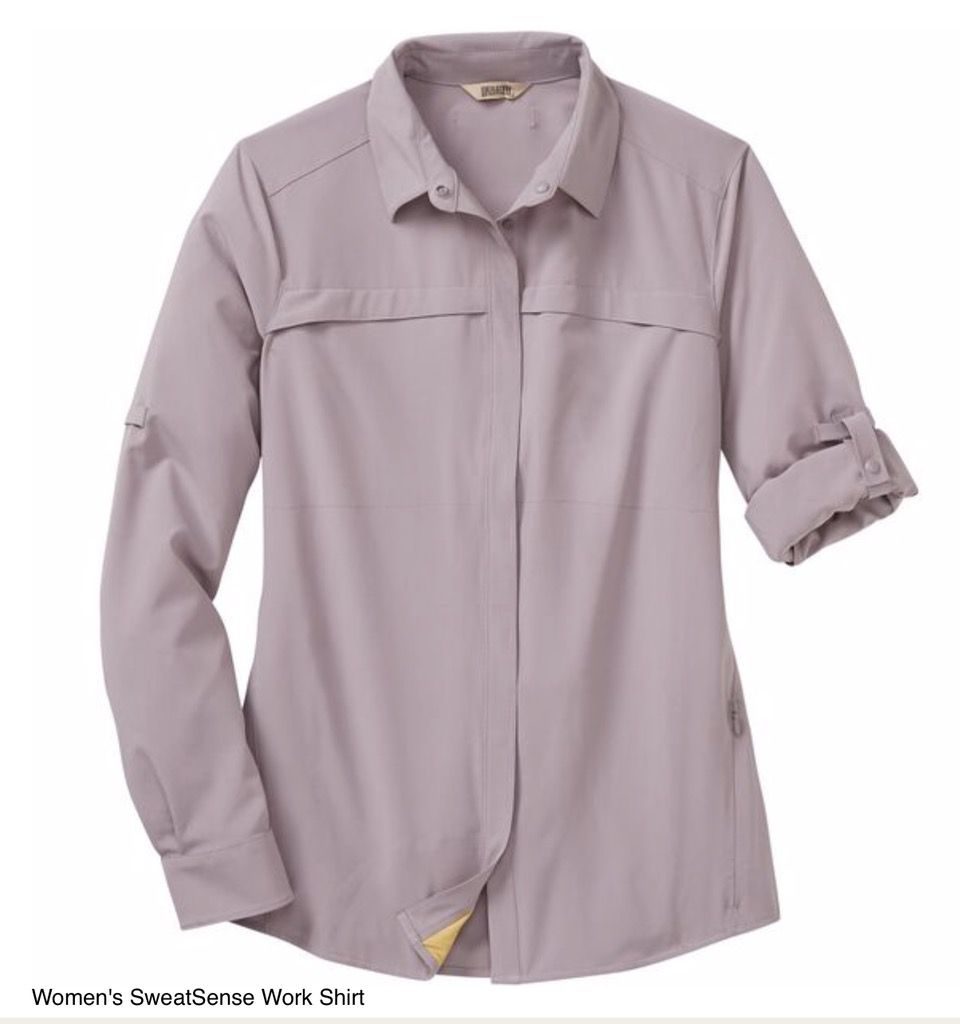 Duluth Trading Co. Women's SweatSense Work Shirt