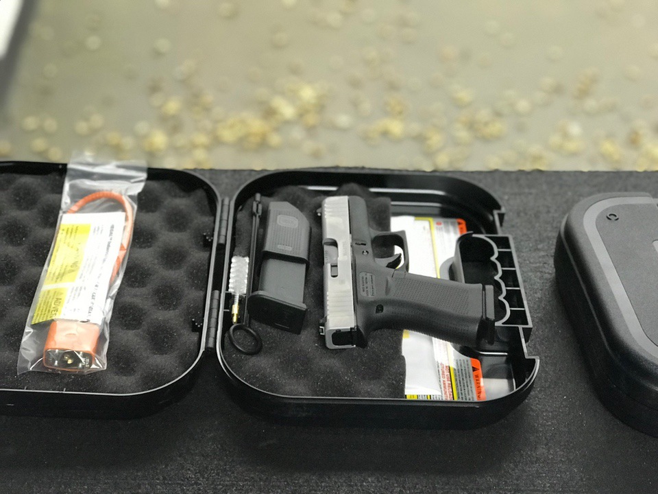 G43X in Case on Bench