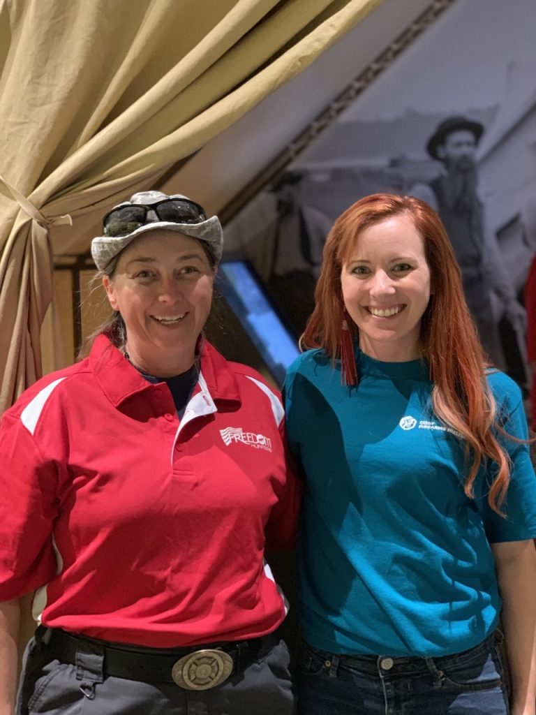 Jen Barcklay and Ashley Hlebinsky Cody Firearms Museum