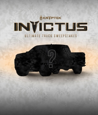 Kryptek Outdoor Group and CarbonTV INVICTUS Sweepstakes feature