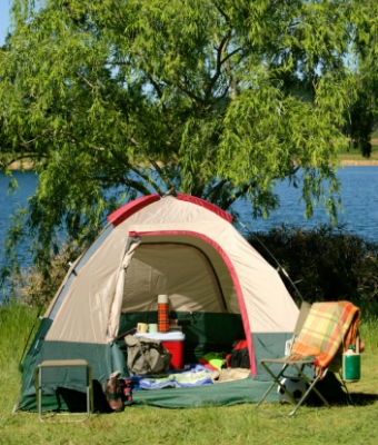 camping and fishing feature