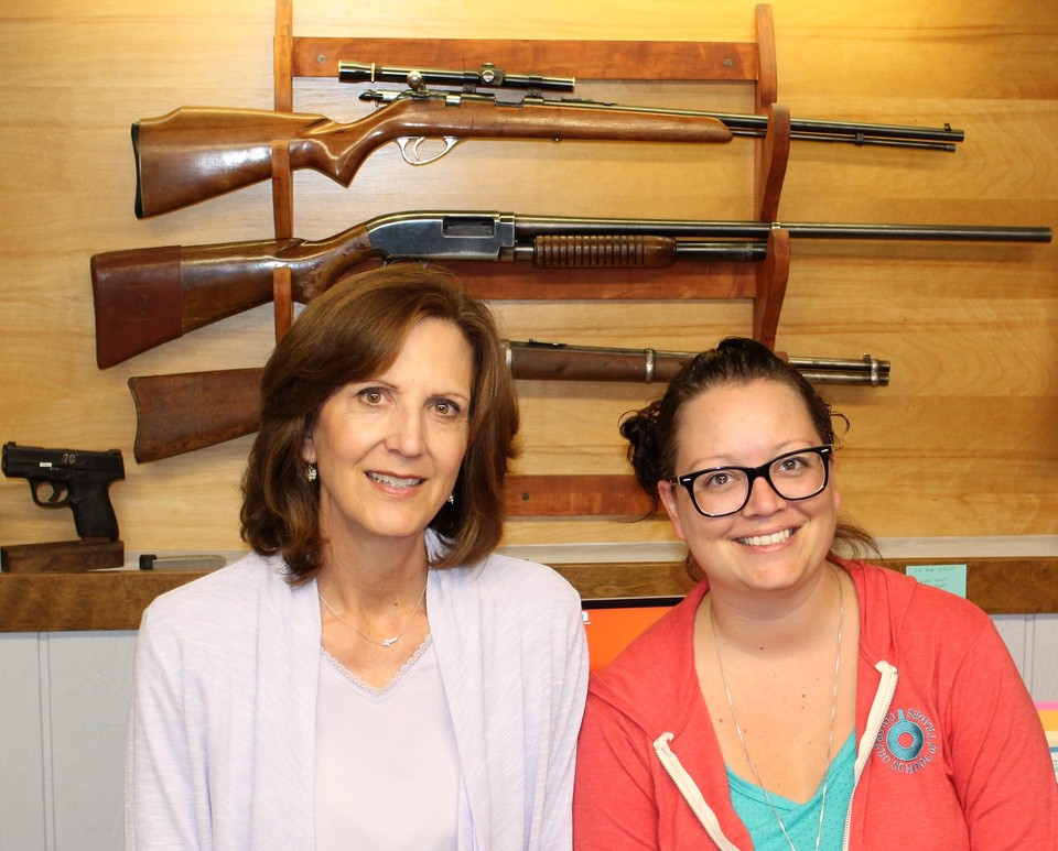 Jean and Jessie of Colorado gunsmith school