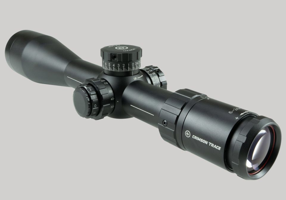 Elk Hunting Crimson Trace 6-24x56mm Sport Riflescope