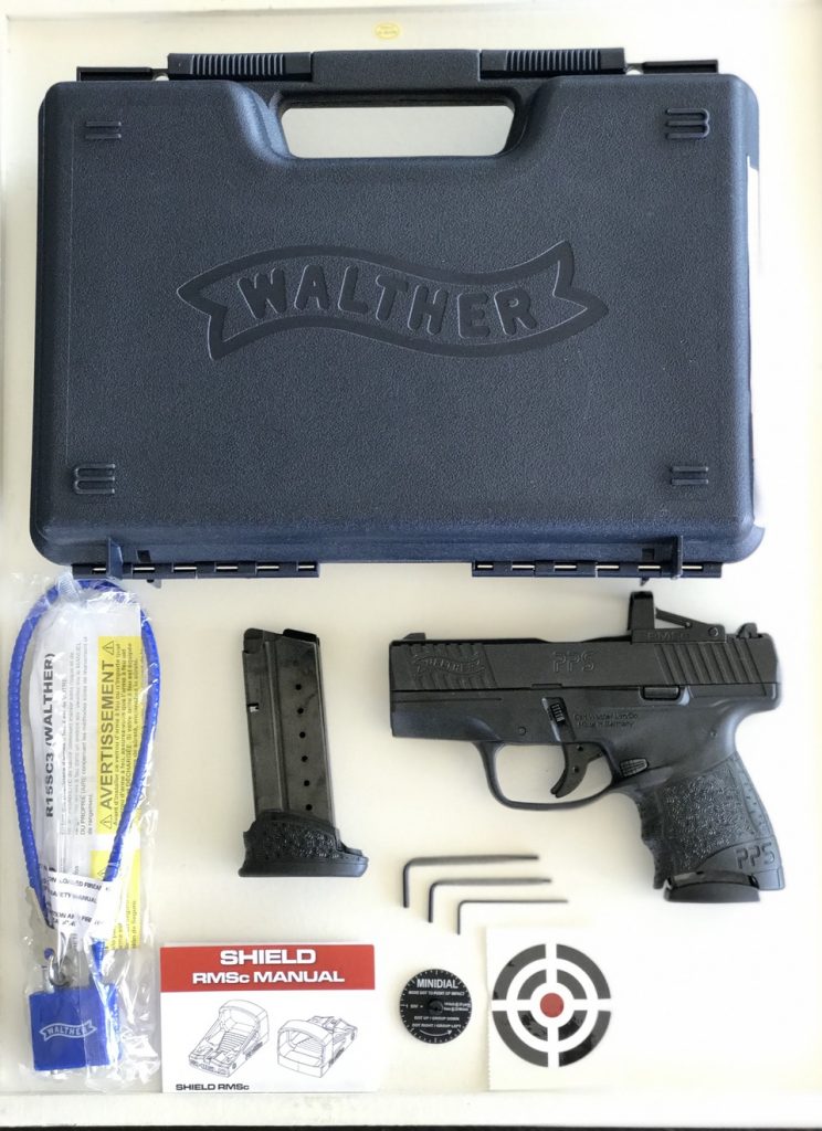 Walther PPS M2 with Shield RMSc Red Dot optic