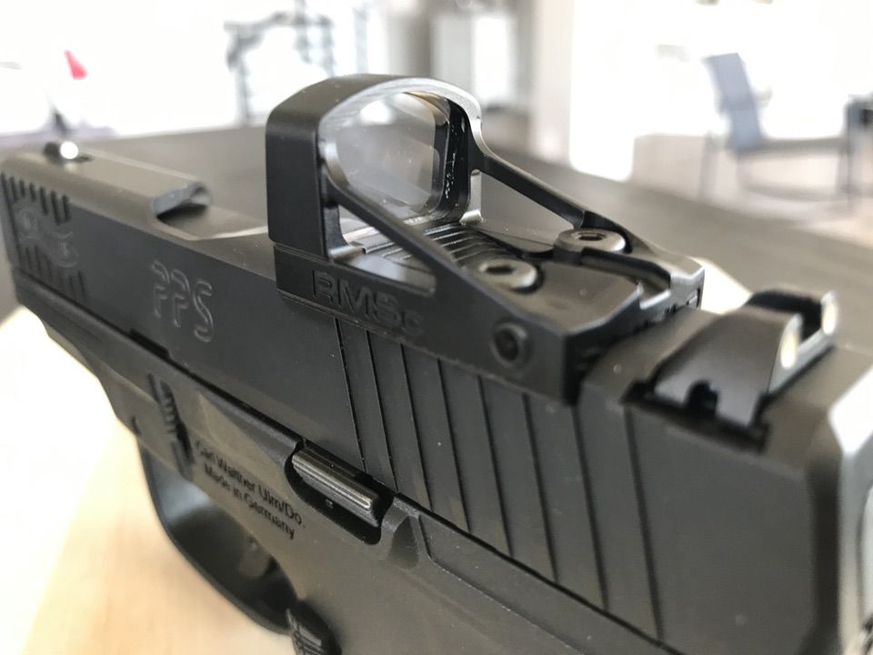 Walther PPS M2 with Shield RMSc Red Dot optic
