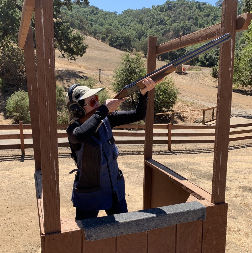 vera Koo shooting sporting clays