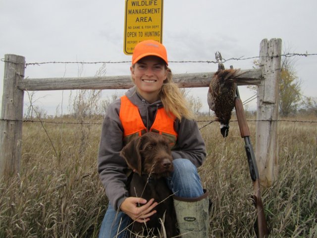 North Dakota Pheasants Forever Team: Cayla Bendel