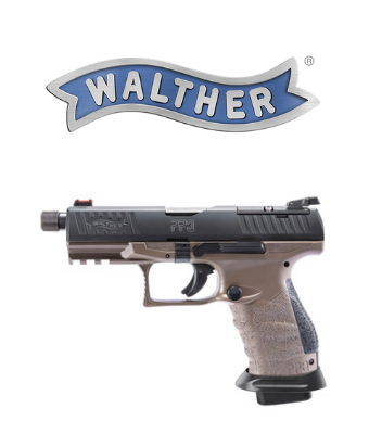 Walther Q4 Tac Pro in Coyote Tan feature