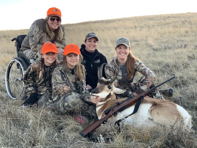 Sisterhood of the Outdoors Teen Antelope Hunt