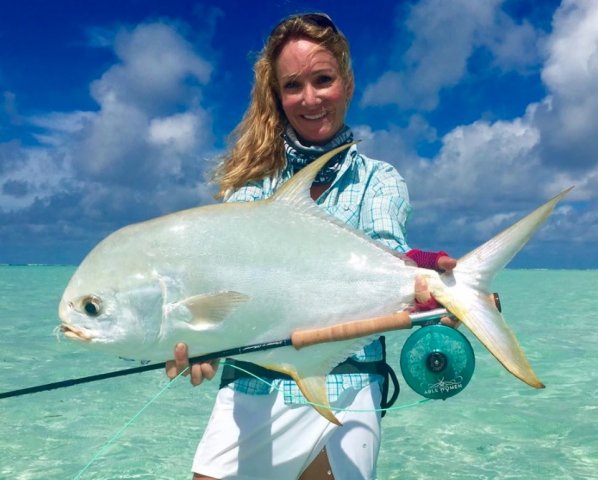 Meredith McCord Master of Ceremonies at 36th IGFA International Auction