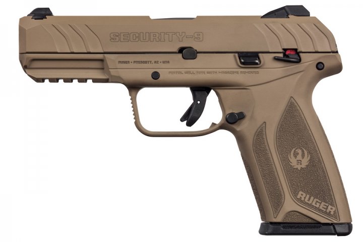 Ruger Security-9 Compact in Dark Earth