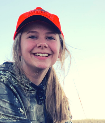 Audrey teen antelope hunter feature