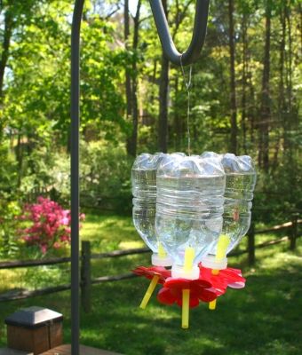 Hummingbird feeder feature finished project