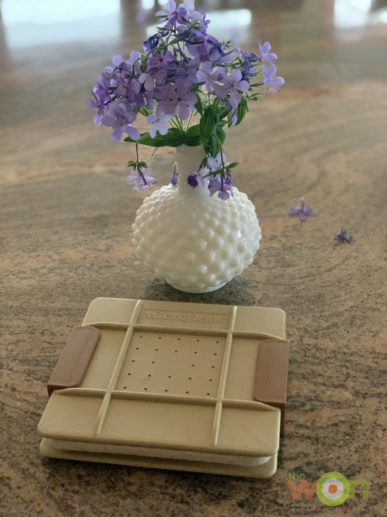 phlox in vase with microfleur