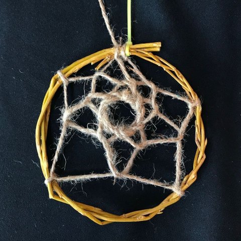 DIY Dreamcatcher Twine Weave Star