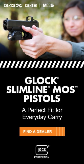 GLOCK offers over 50 pistols in a variety of sizes, calibers and styles. Our all new Glock Pistols 22LR is the ideal pisotl to start shooting.