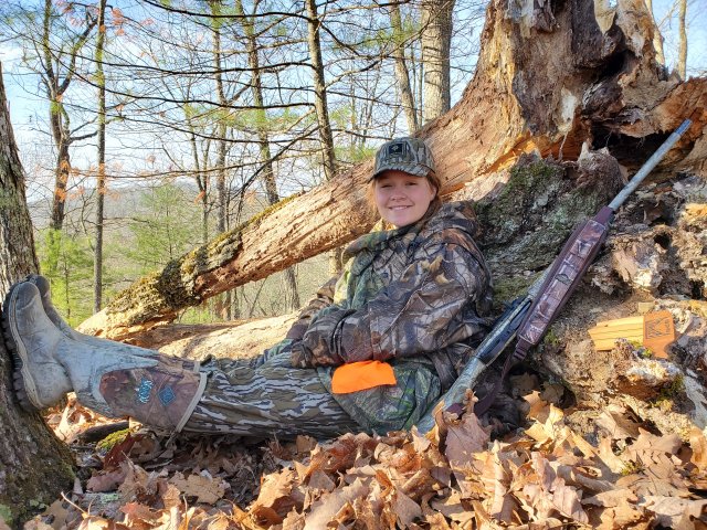 Makayla Turkey Hunt Reminington V3 Turkey Pro