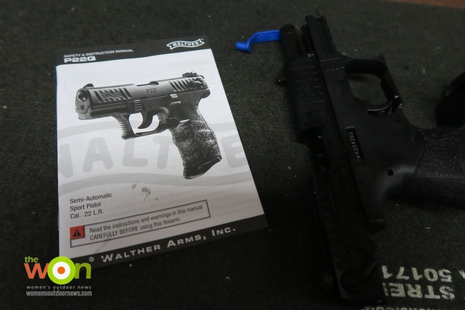 manual walther p22