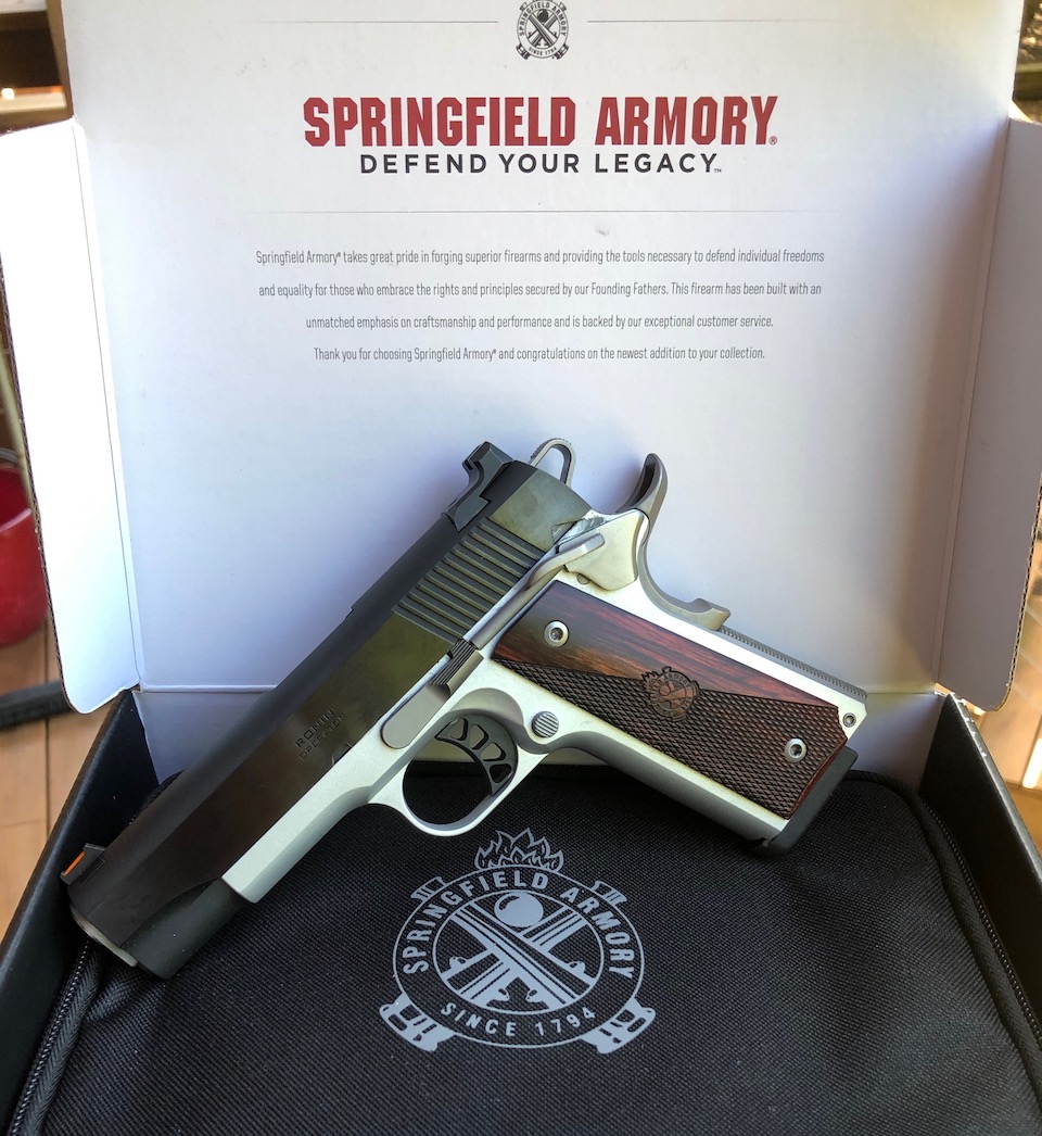 Springfield 1911 Ronin operator 4.25-inch 9mm in box