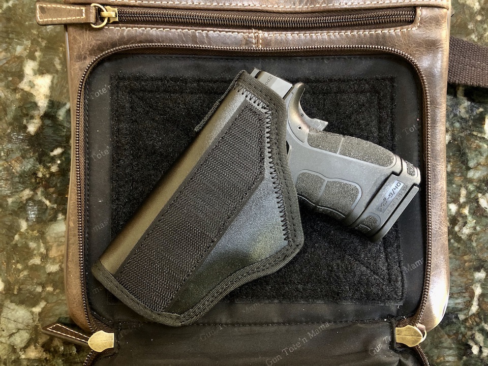 Correct size gun in GTM purse Springfield XD-S Mod.2