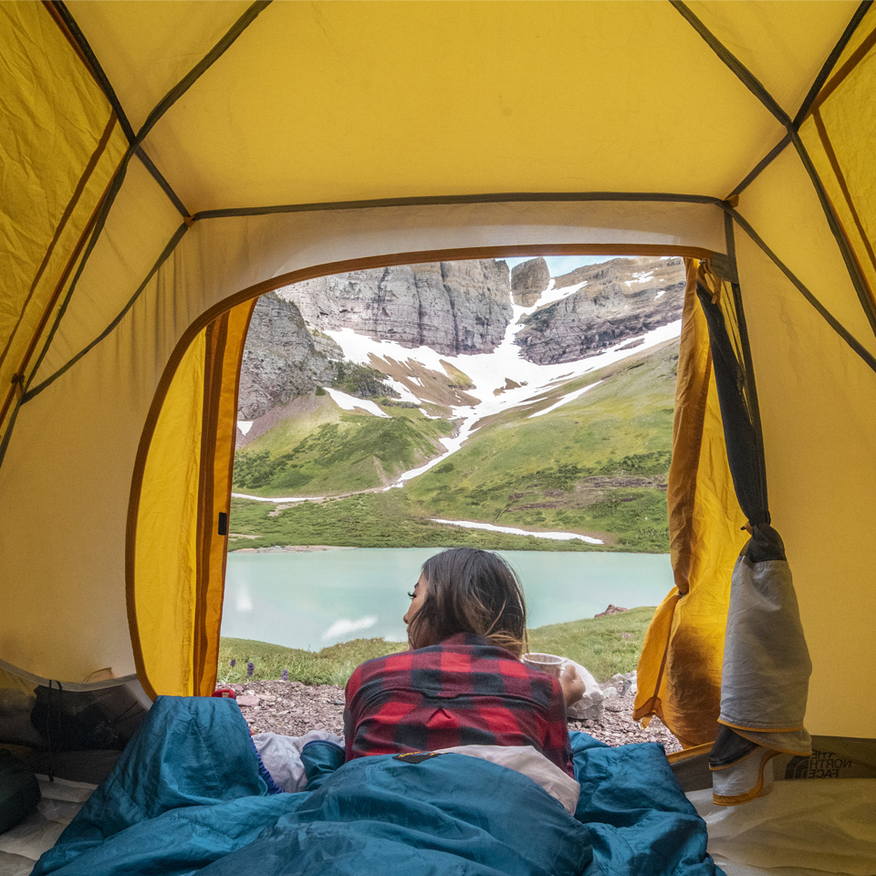 Girl of 10000 Lakes Camping