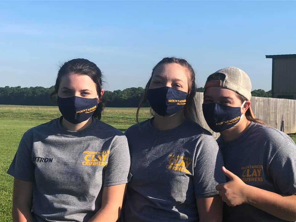 Makayla, Lilly and Caytron with MCC Masks (Stacey Goodwin) SCTP Nationals